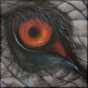 Augenblick eines Elefanten; Acryl auf Leinwand;
30 x 30 cm